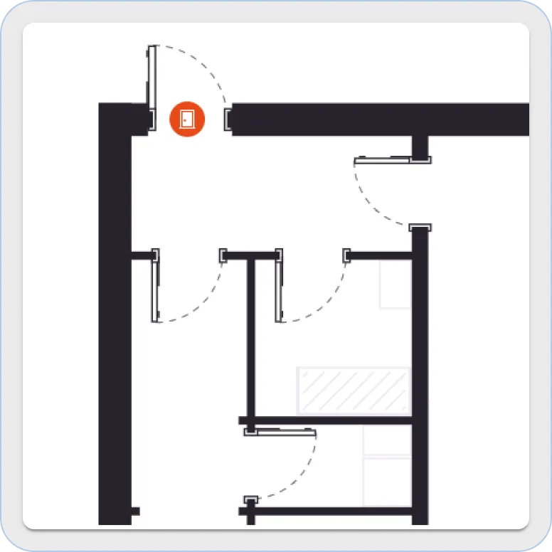Thingsboard apartment image map widget