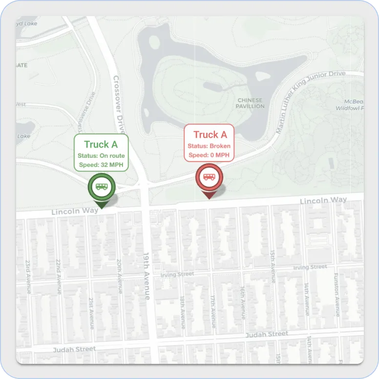 Thingsboard route map widget