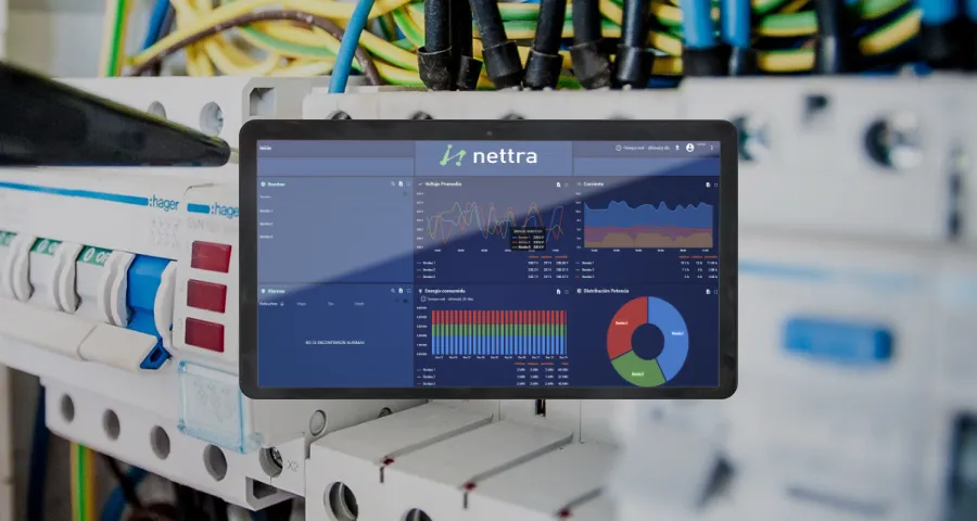 Nettra's dashboard