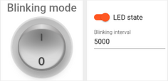 It can be done only when the blinking mode is disabled.