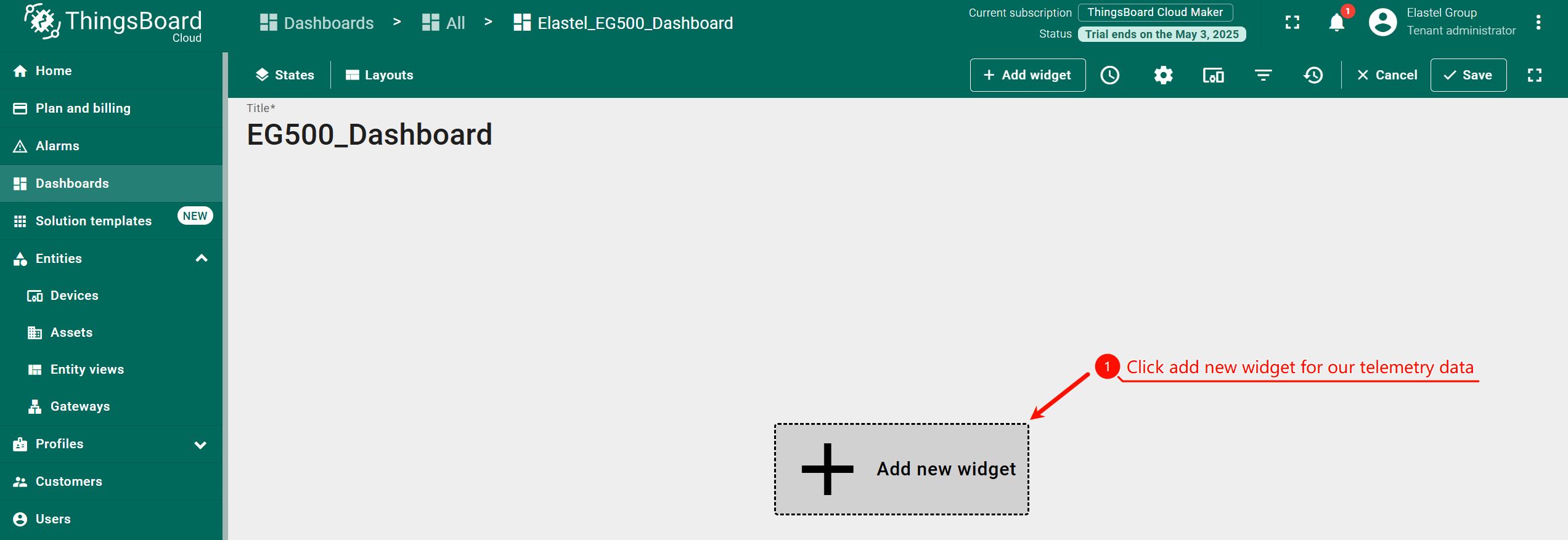 add widget