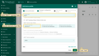 Click on "Transport configuration" tab, select MQTT transport type and change Telemetry topic filter value from "v1/devices/me/telemetry" to "siemens/+", click on "Add" button;