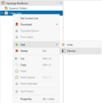 Right click on "1 New area" subitem and select "+ Add" button from the dropdown list, and click on "Devices" button.
