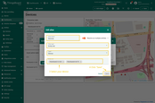 In edit alias window select your device from dropdown list and save entity alias.