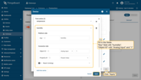 Fill in the "Key" field with "humidity", "Object ID" with "Analog Input" and "1";