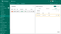 Select created device in the device list of BACnet connector. Click on "pencil" icon;