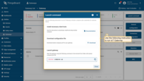 Start gateway using launch command;