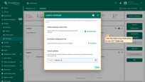 Start gateway using launch command;