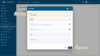 Enter a name for your Edge. For instance, "My New Edge". Click "Add" to confirm adding of your new Edge.