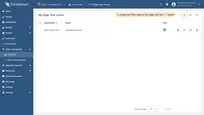To assign the Rule chain template to the Edge, click the <b>"+"</b> button.
