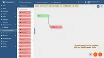 Within the template, configure your <a href="/docs/user-guide/rule-engine-2-0/overview/#rule-node" target="_blank">rule nodes</a> and flow. Once the configuration is complete, click the <b>"Apply changes"</b> button. <i>Note: This step does not activate the rule chain on the server, it simply prepares it for deployment to an Edge.</i>