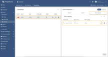 Select the OPC-UA connector, click on the "Data mapping" tab. Select data mapping with device to which you want to add time series data (if you do not know how to add a new device, see the [Getting Started](/docs/iot-gateway/getting-started/?connectorsCreation=opcua){:target="_blank"} guide or [Data mapping](/docs/iot-gateway/config/opc-ua/#data-mapping) section of this guide with respective examples).