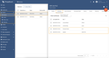 Navigate to the Entities > Devices page and click on the created device "OPC-UA PLC" as we named it in the “deviceNameExpression” field . This will open the device details page. From there, switch to the "Attributes" tab to view the attributes that were configured in the connector.