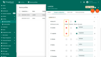 For the Location object (#6_1.0), check the "Attribute" box for resource #0 (Latitude) and resource #1 (Longitude) so that the server can track these values, receive updates, and store them as attributes in ThingsBoard. Then, save changes.