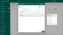 ThingsBoard supports four types of credentials: "Pre-Shared Key (PSK)", "Raw Public Key (RPK)", "X.509 Certificate" and "No Security".