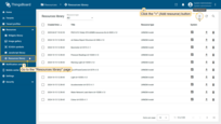 Log in to your ThingsBoard PE instance as a System administrator. Navigate to the "Resources library" page under the "Resources" section. Click the "+" (Add resource) button in the top-right corner of the window.