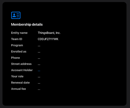 Team ID Location