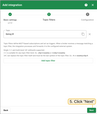Click "Next" to subscribe to the default topic "tbmq/#".