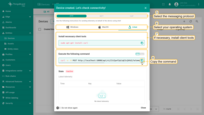 The device is created. A window will open where you can check the device's connection to ThingsBoard Edge. Select the messaging protocol and your operating system. Install the necessary client tools and copy the command;