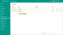 The rule chain is now listed, usually at the top. Click it to begin editing.