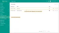 Sign in to your <b>ThingsBoard Edge PE</b> instance and go to the <b>Rule chains</b> section. To view the Rule chain configuration, click on the rule chain.