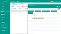 Click on the <b>Copy access token</b>. Token will be copied to your clipboard. Save it to a safe place.