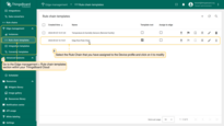 Log in to the ThingsBoard Cloud and go to the Edge management > Rule chain templates section to modify the Rule Chain you have assigned to the Device profile.