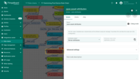 All telemetry goes to the asset and is stored as attributes using the save attributes node;