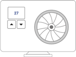 The heat pump controls the pool temperature and operates automatically based on predefined temperature settings.