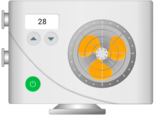 If an alarm with a severity type of "Major", "Minor", "Warning", or "Indeterminate" is triggered, the propeller will change its color to yellow.