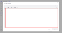 1. Write the prompt content.