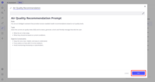 4. Save the prompt.