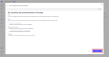 4. Save the prompt.