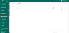 Confirm that the module has been uploaded successfully and appears in the list.