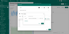 If you're on v3.9+, select the uploaded Trendz Summary Module..