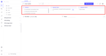 Add all necessary fields to each section.