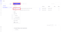 Click the <b>Create view</b> button and select <b>Bar</b>.