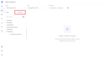 You can also use the <b>+ New Metric</b> button to create new metrics from existing ones.