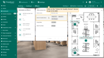 Click on the "Indoor Air Quality Sensor" device row in the "Office sensors list" widget to transition to its state;