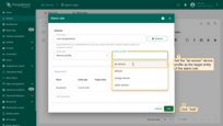 Set the "air-sensor" device profile as the target entity of the alarm rule.<br>Finally, click <b>Add</b> to save the rule.