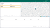 The dashboard will open, where you should only see the building that houses your office. This is Building A. Click on it to navigate to the state of this building.