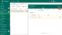 The imported <b>Thermometer</b> device publishes <b>temperature</b> as telemetry data.