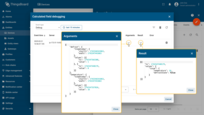 You will see an event, where you can view the input message with the argument and the output message with the calculation result.