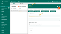 I'm using English as my interface language, so the dashboard title is displayed in English.