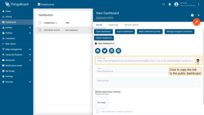Next time you can find the public link to the dashboard in the dashboard details window;