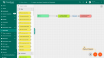 Save rule chain by pressing on checkmark.