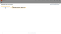 Click the "Add Message Filtering Rule" button;