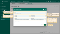 Enter a descriptive title for the client, and select the authentication provider from the dropdown menu. Provide the Client ID and Client Secret obtained from your authentication provider. Configure advanced settings as necessary. Then, click "Add".