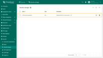 ThingsBoard automatically encrypts Secret values using the AES-256 encryption algorithm.