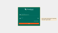 Login to your ThingsBoard instance WEB UI as a system administrator;